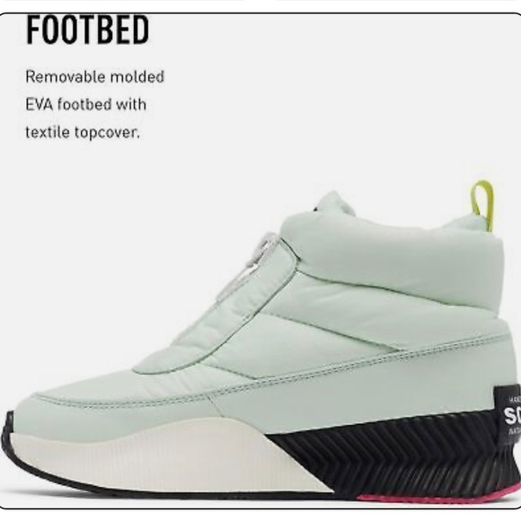 Sorel Women's Out 'N About Puffy Zip Waterproof Boot - Picture 6 of 14